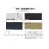 Vinyl Sunroof Cover Sample Pack